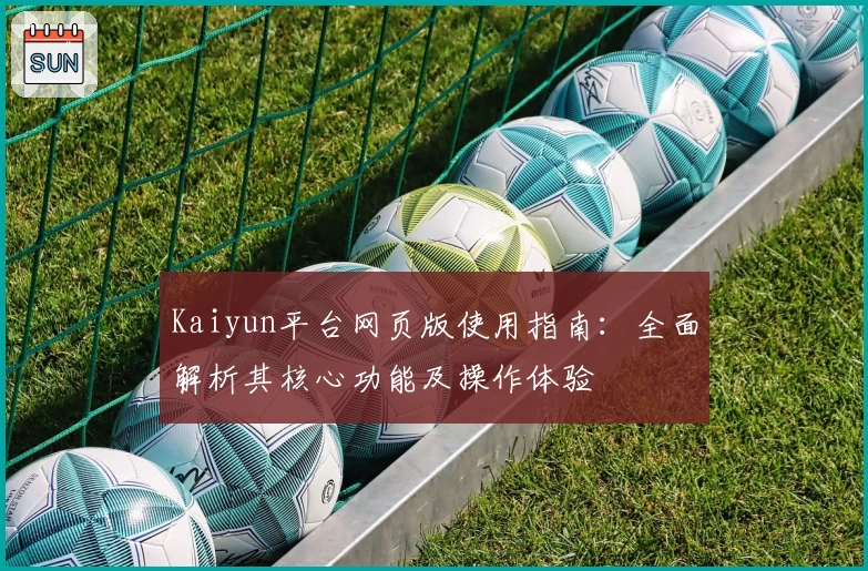 Kaiyun平台网页版使用指南：全面解析其核心功能及操作体验